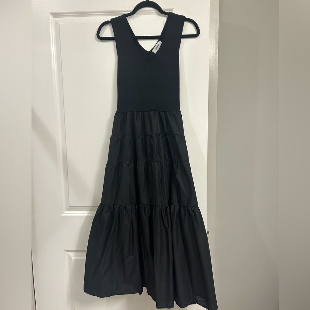 Jason Wu black maxi dress